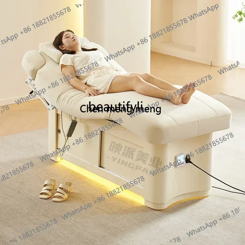 Электрическая косметологическая кушетка премиум-класса для массажа и физиотерапии, специально для салонов красоты
Электрическая косметологическая кушетка премиум-класса для массажа и физиотерапии, специально для салонов красоты