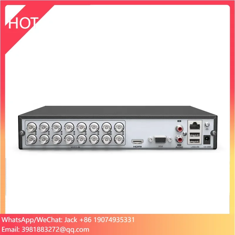 ANNKE 16CH 5MP HD 5 in 1 Hybrid DVR Recorder H.265+ 1SATA Interface up to 6TB Capacity CCTV System DVR
ANNKE 16CH 5MP HD 5 in 1 Hybrid DVR Recorder H.265+ 1SATA Interface up to 6TB Capacity CCTV System DVR