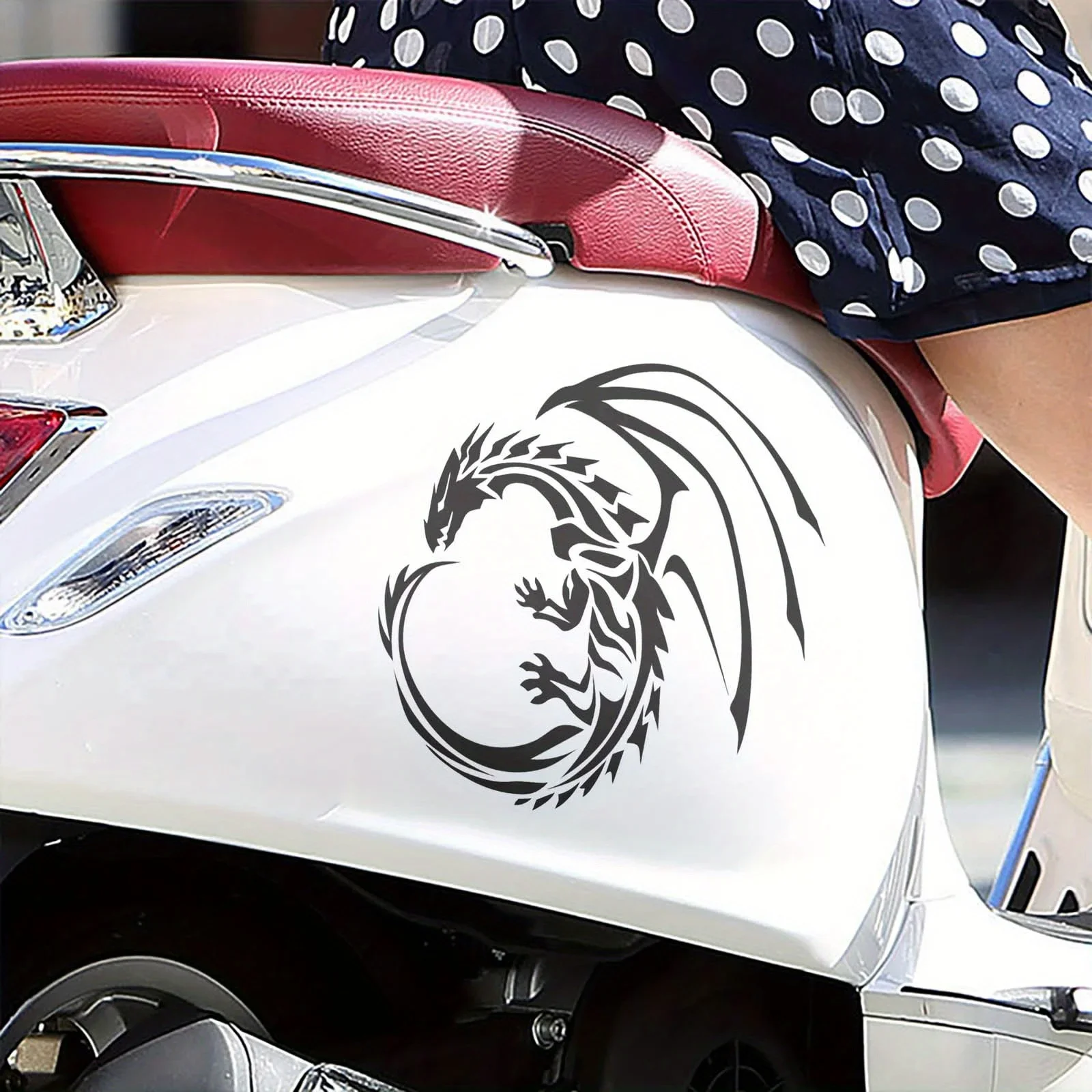 1PC Trendy Tribal Dragon Sticker - Waterproof Vinyl Fantasy Decor for Water Bottles Tool Boxes School Lockers
1PC Trendy Tribal Dragon Sticker - Waterproof Vinyl Fantasy Decor for Water Bottles Tool Boxes School Lockers