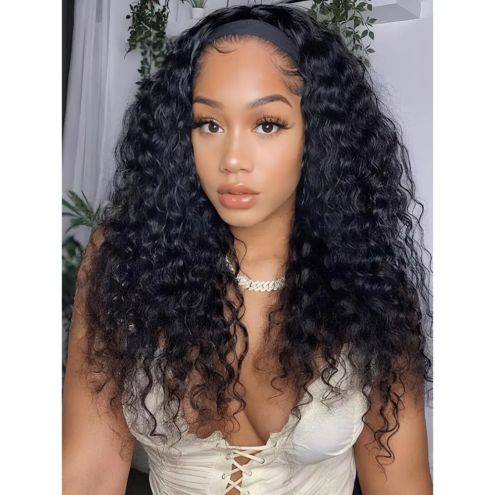 150% Density Natural Black 16 Human Hair Half Wig with No-Slip Drawstring Headband
150% Density Natural Black 16 Human Hair Half Wig with No-Slip Drawstring Headband