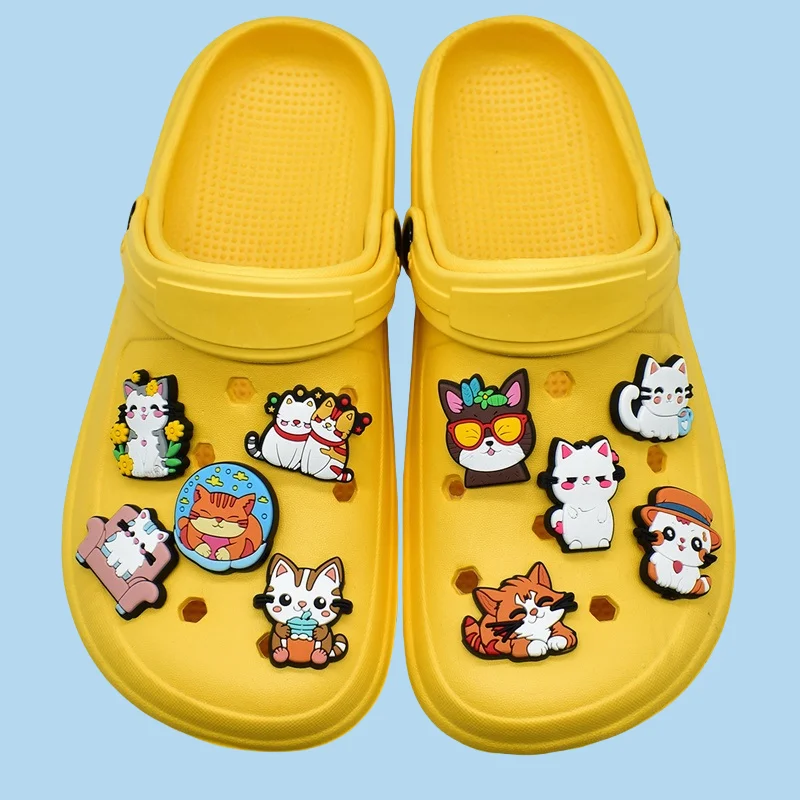 24Pcs Cute Cat Shoe Charms for Pin Accessories Charms Decorations Sandals Shoe Women Paryt Favor Gifts
24Pcs Cute Cat Shoe Charms for Pin Accessories Charms Decorations Sandals Shoe Women Paryt Favor Gifts