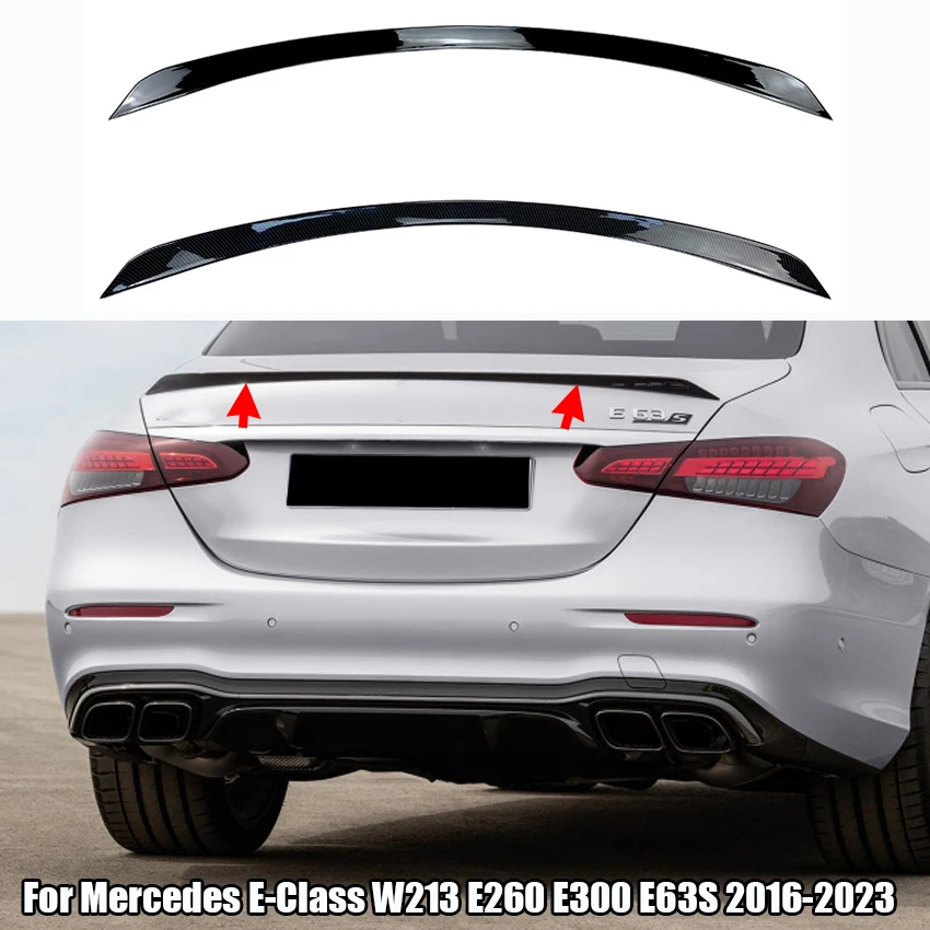 Rear Trunk Air Splitter Spoiler Wing For Mercedes Benz E-Class W213 E260 E300 E63S 2016 2017 2018 2019 2020 2022 Body Kit ABS
Rear Trunk Air Splitter Spoiler Wing For Mercedes Benz E-Class W213 E260 E300 E63S 2016 2017 2018 2019 2020 2022 Body Kit ABS
