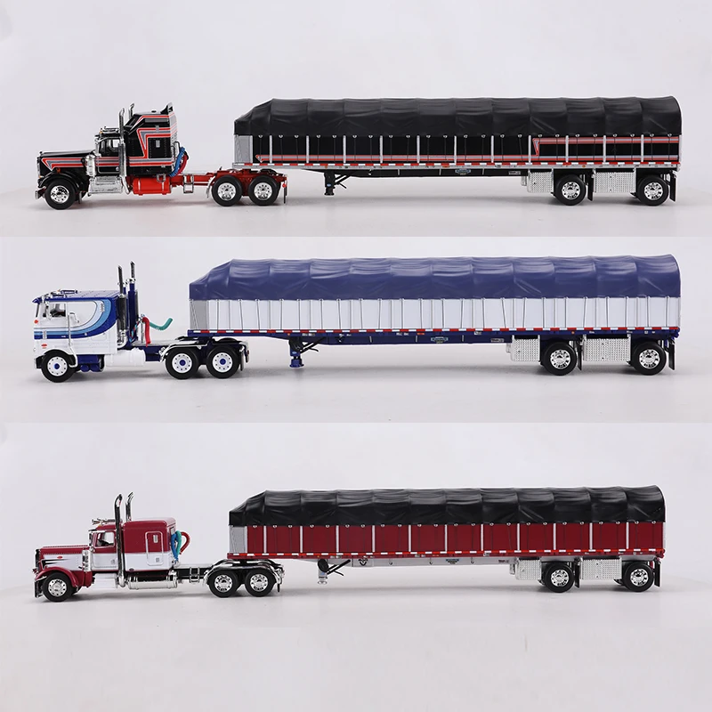DCP 1:64 Kenworth W900A with 60" Aerodyne/Peterbilt Model 352 COE 110"/Peterbilt Model 389 with 63" Flat Diecast Alloy Model Car
DCP 1:64 Kenworth W900A with 60" Aerodyne/Peterbilt Model 352 COE 110"/Peterbilt Model 389 with 63" Flat Diecast Alloy Model Car