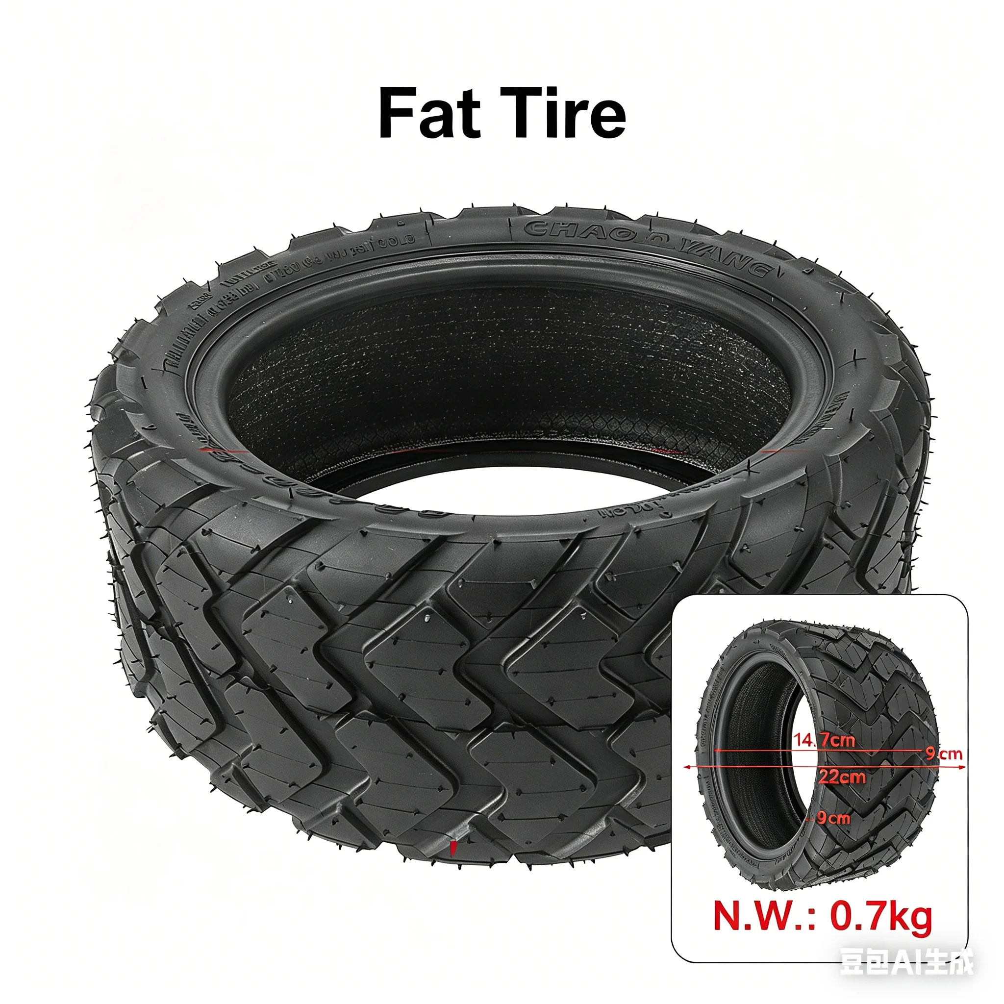 80/60-6 Thickened Tubeless Tire Widened Anti-slip Vacuum Tire for 10 Inch Electric Scooter High quality Self High Traction Tire
80/60-6 Thickened Tubeless Tire Widened Anti-slip Vacuum Tire for 10 Inch Electric Scooter High quality Self High Traction Tire