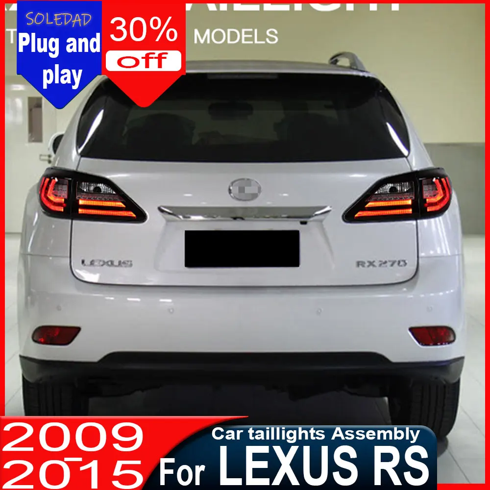 for Lexus RX350 Tail Light Assembly for 2009-2015 with LED Running Lights and Sequential Turn Signals RX300 Tail Lights
for Lexus RX350 Tail Light Assembly for 2009-2015 with LED Running Lights and Sequential Turn Signals RX300 Tail Lights