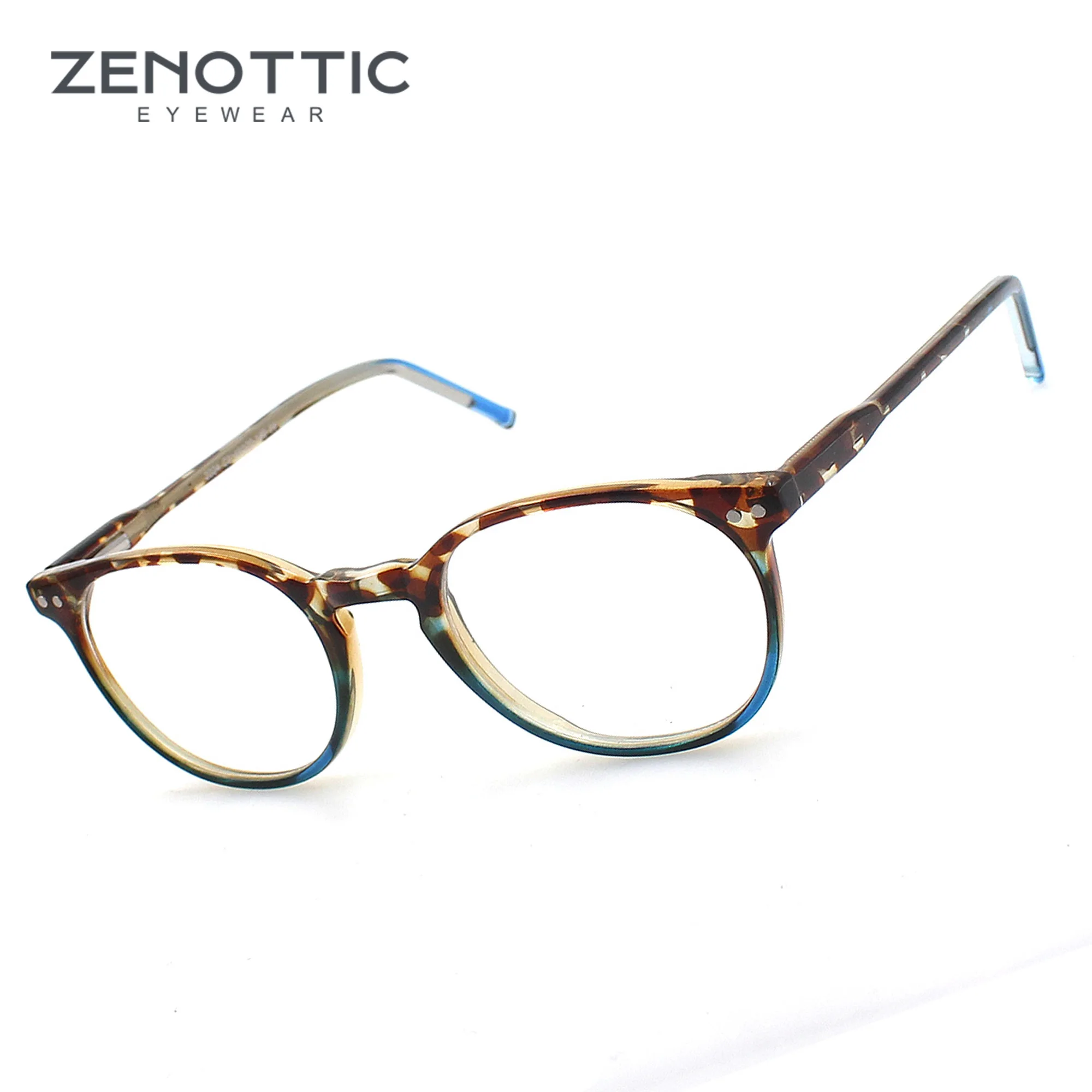 ZENOTTIC 2024 Fashion Pattern Optical Frame Unisex Round Glasses Non-Prescription Trend Eyeglasses
ZENOTTIC 2024 Fashion Pattern Optical Frame Unisex Round Glasses Non-Prescription Trend Eyeglasses
