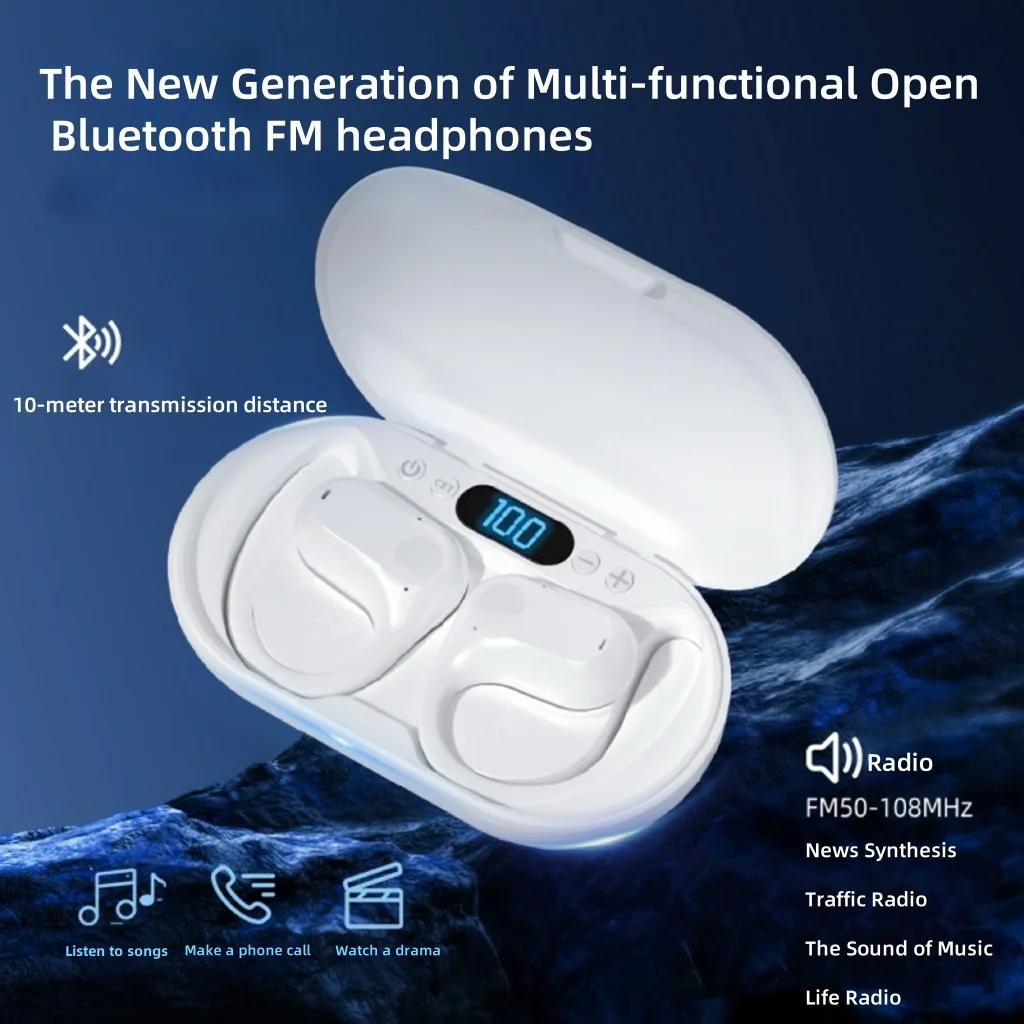 Bluetooth-гарнитура-вкладыш с воздушной костной проводимостью, не вкладыши с открытым зажимом для ушей, беспроводная долговечная гарнитура
Bluetooth-гарнитура-вкладыш с воздушной костной проводимостью, не вкладыши с открытым зажимом для ушей, беспроводная долговечная гарнитура