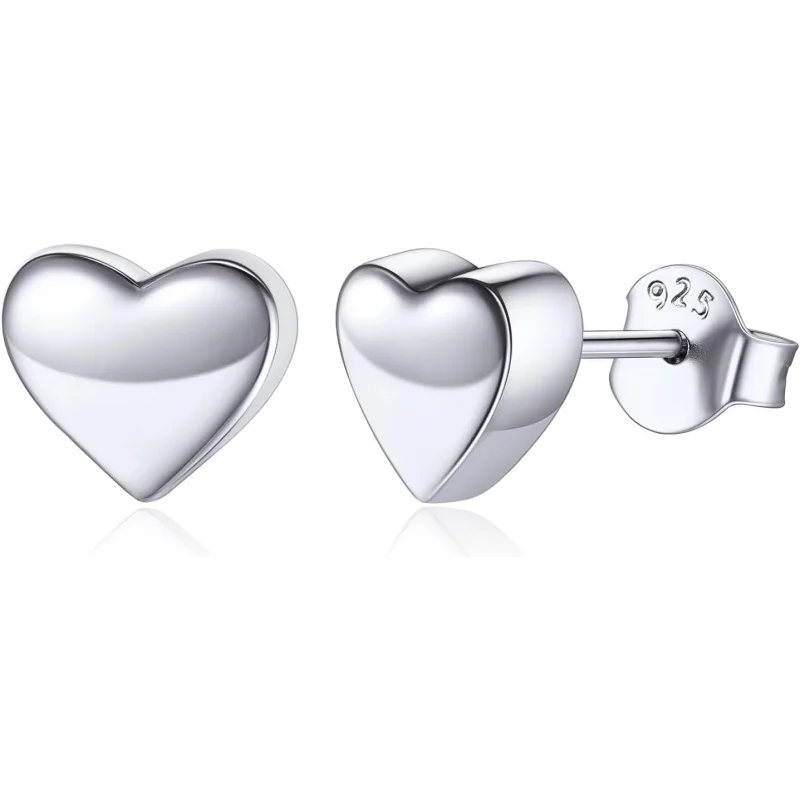 ChicSilver Hypoallergenic 925 Sterling Silver Stud Earrings, Dainty Simple Heart/Star/Moon/Lightning/Butterfly Earrings for Wome
ChicSilver Hypoallergenic 925 Sterling Silver Stud Earrings, Dainty Simple Heart/Star/Moon/Lightning/Butterfly Earrings for Wome