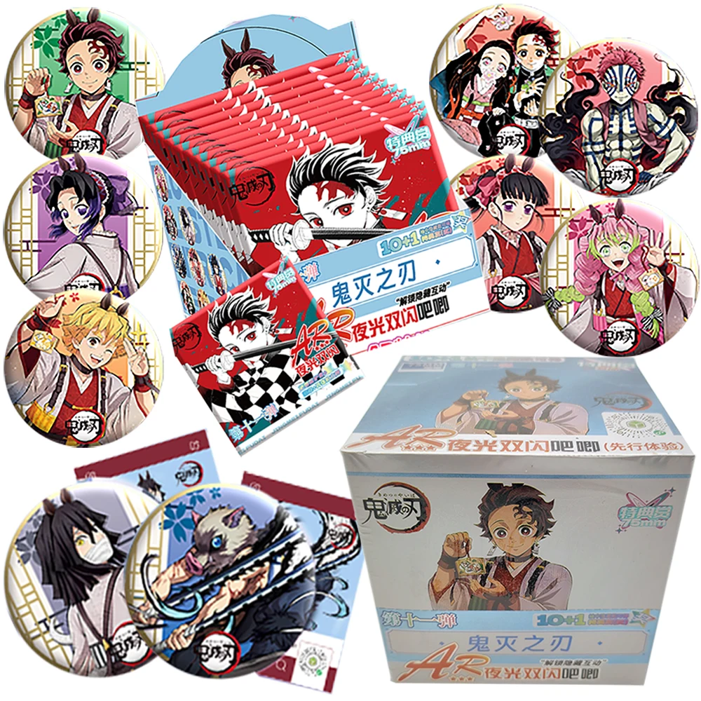 Demon Slayer Character Transparent Card Festival Party Gift Exquisite Round Badge Children Cherish Classic Anime Peripheral Toys
Demon Slayer Character Transparent Card Festival Party Gift Exquisite Round Badge Children Cherish Classic Anime Peripheral Toys