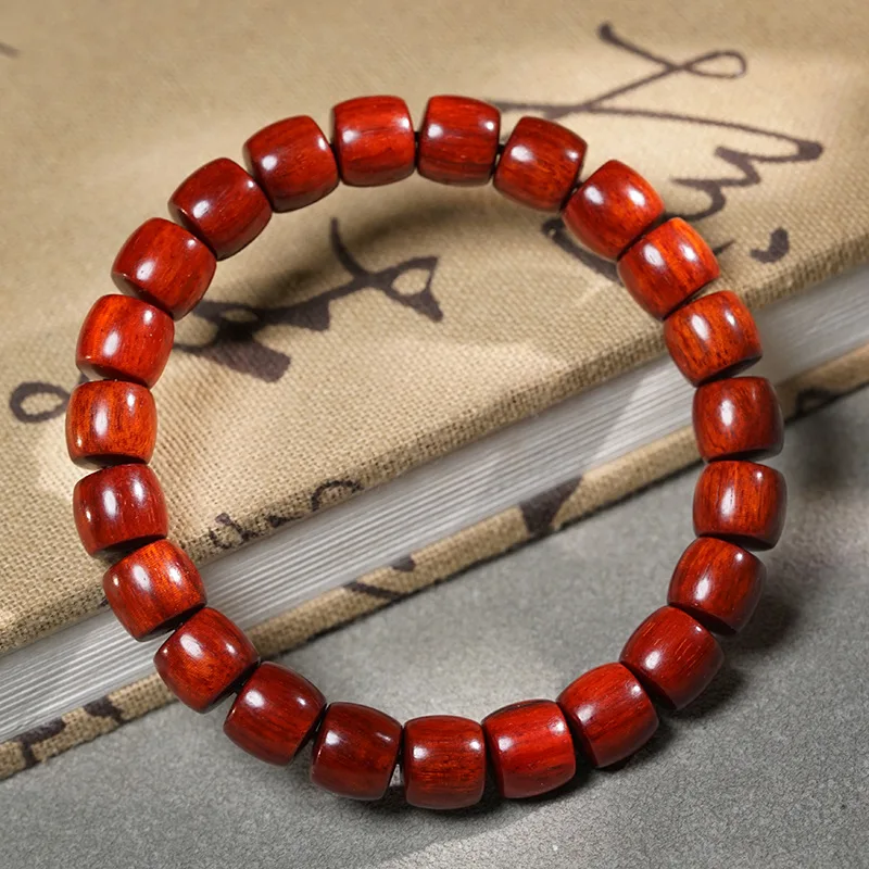 High Density African Rosewood Straight Cut Bead Bracelet Prayer Beads Unisex Jewelry Gifts
High Density African Rosewood Straight Cut Bead Bracelet Prayer Beads Unisex Jewelry Gifts