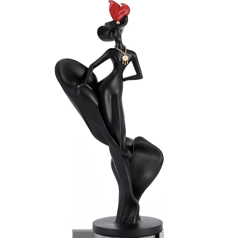 Abstract figures, large ornaments of female art sculpture, light luxury and high-end, hotel, living room
Abstract figures, large ornaments of female art sculpture, light luxury and high-end, hotel, living room