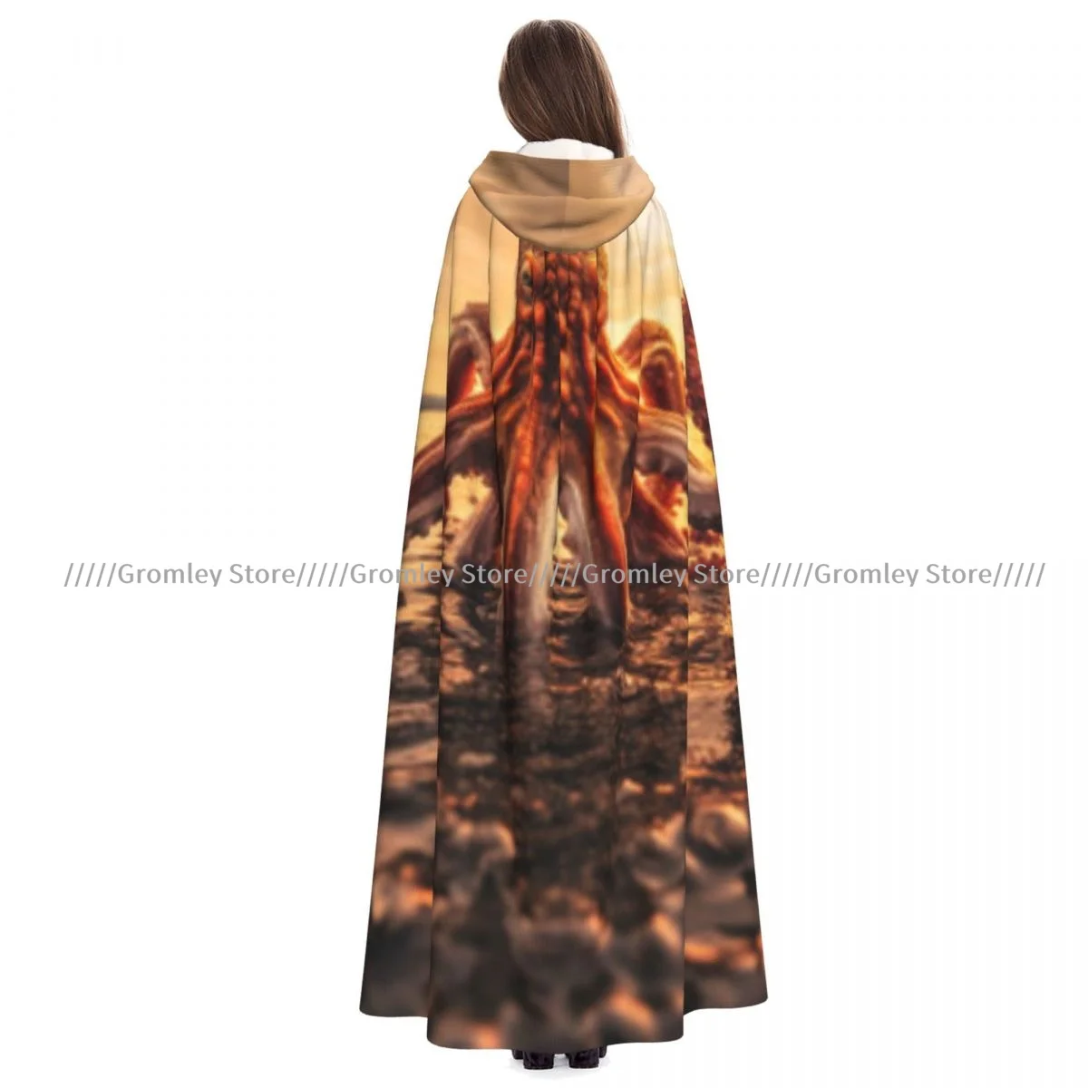 Unisex Halloween Cloak Huge Octopus Cape Hooded Medieval Costume Witch Wicca Vampire
Unisex Halloween Cloak Huge Octopus Cape Hooded Medieval Costume Witch Wicca Vampire