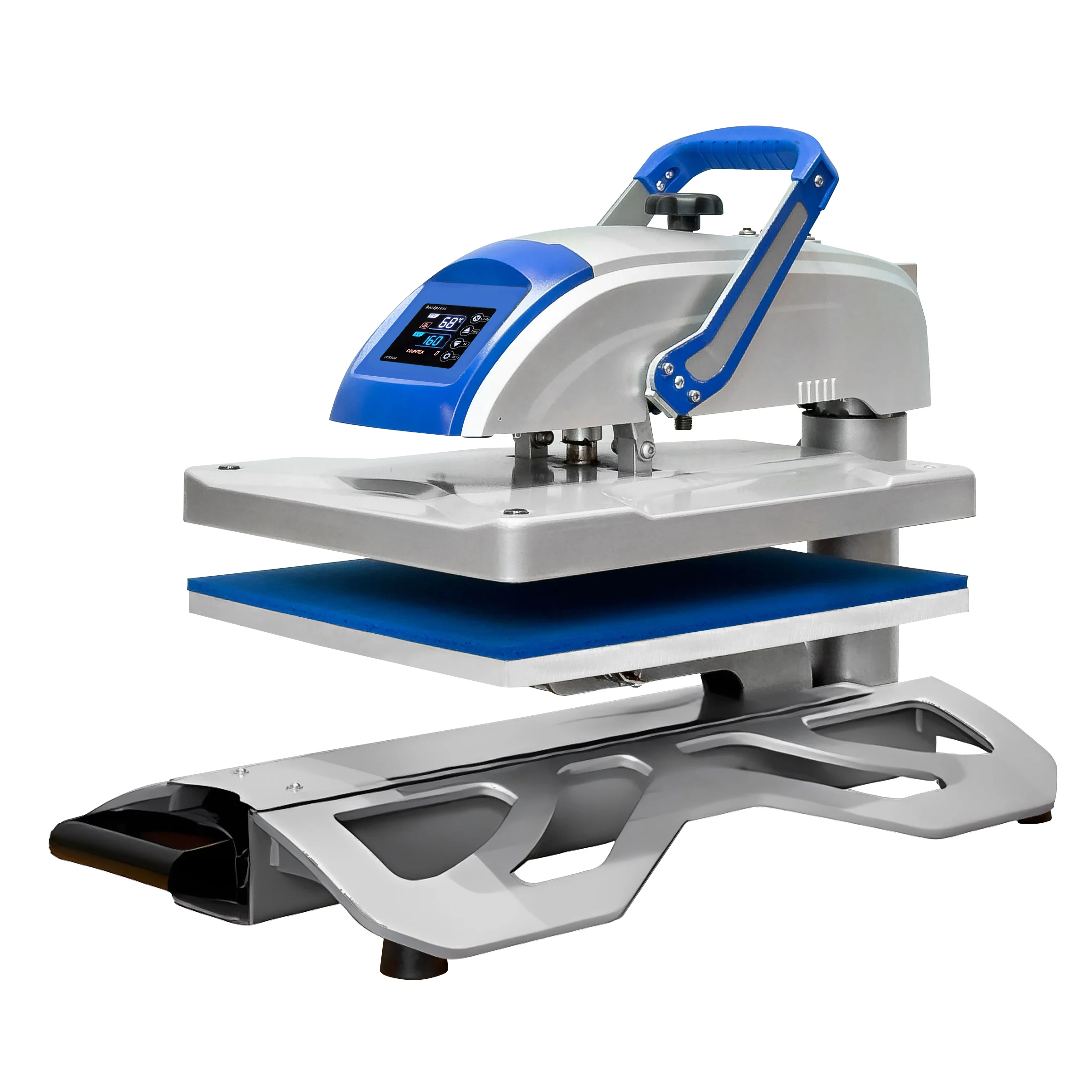 HP3805N 40x50 Swing Away Sublimation Heat Transfer Press Machine With Pull Out Drawer
HP3805N 40x50 Swing Away Sublimation Heat Transfer Press Machine With Pull Out Drawer