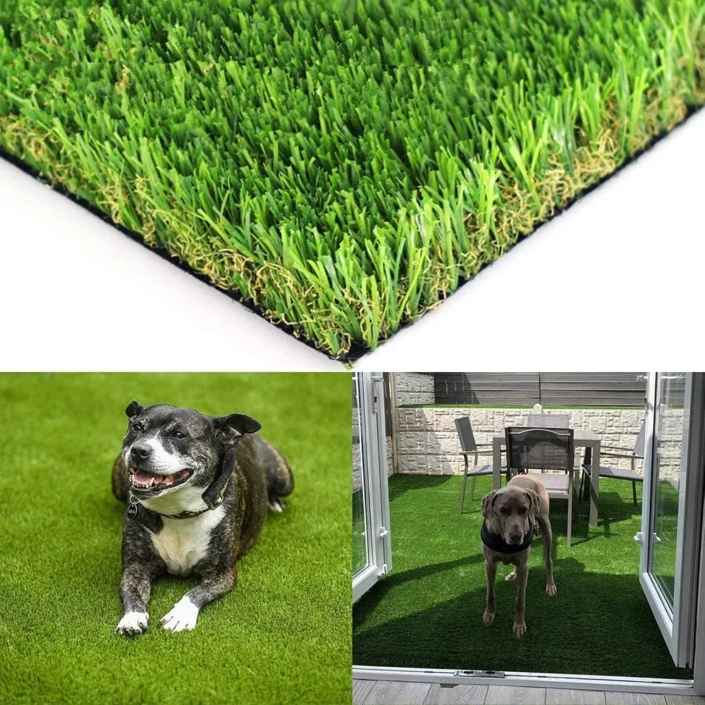 Realistic Artificial Grass Turf - 3FTX15FT(45 Square FT) Indoor Outdoor Garden Lawn Landscape Synthetic Grass Mat, Customized
Realistic Artificial Grass Turf - 3FTX15FT(45 Square FT) Indoor Outdoor Garden Lawn Landscape Synthetic Grass Mat, Customized