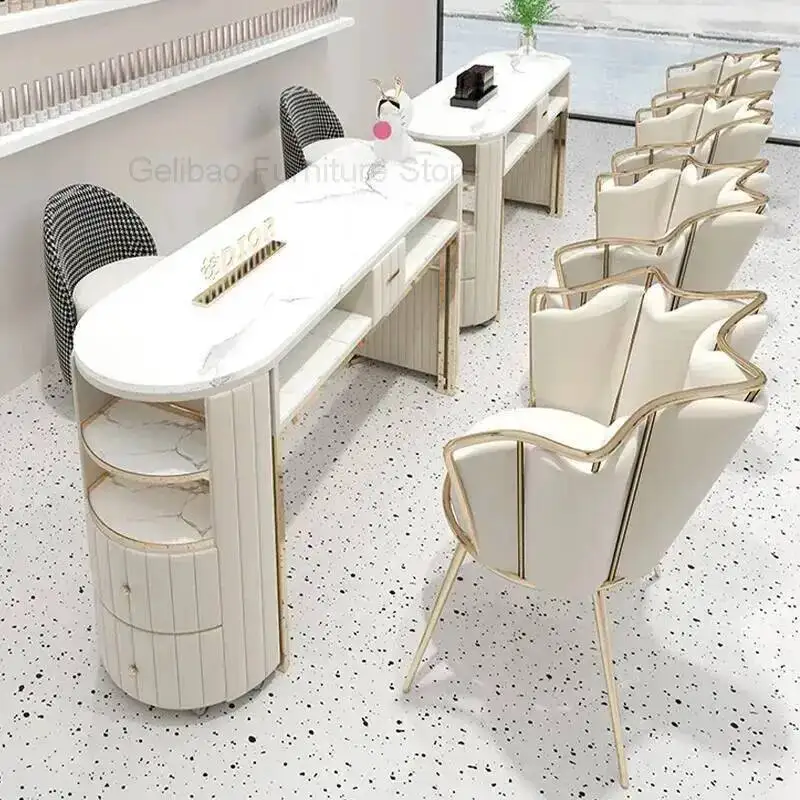 Tables Nordic Nail Display Cute Luxury Stores Makeup Modern Nail Tables Salon Minimalist Craft Nageltisch Commercial Furniture
Tables Nordic Nail Display Cute Luxury Stores Makeup Modern Nail Tables Salon Minimalist Craft Nageltisch Commercial Furniture