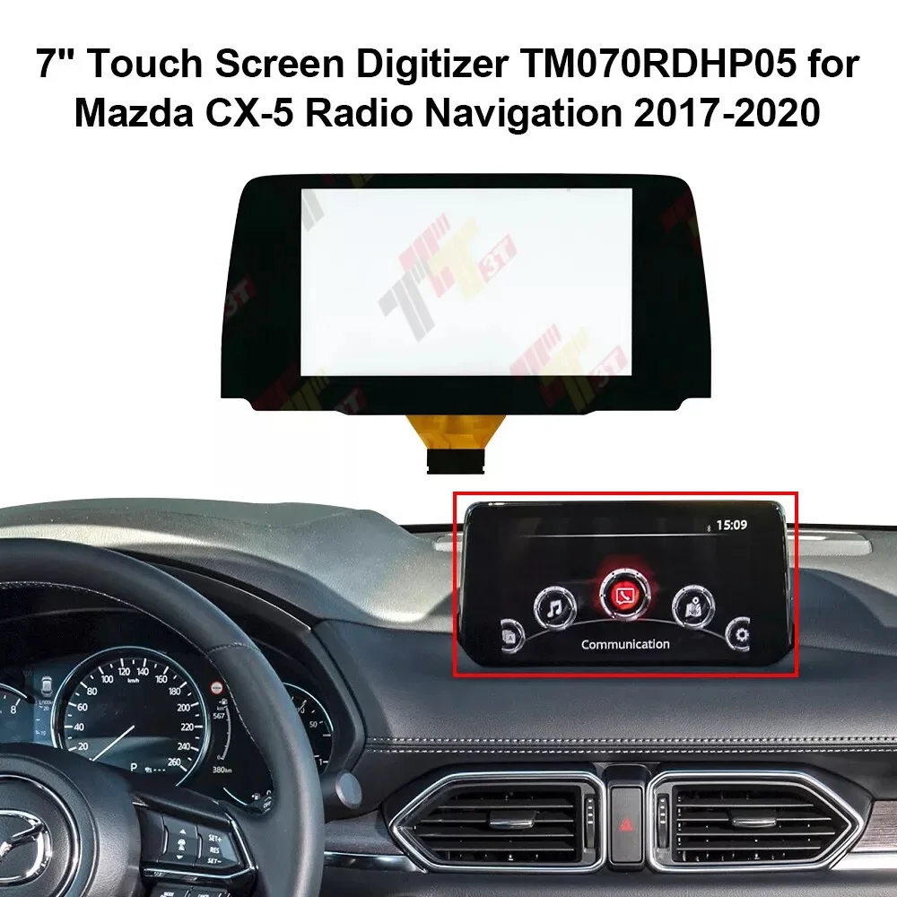 Dashboard 7" Touch Screen Digitizer TM070RDHP05 for Mazda CX-5 CX-8 Radio Navigation
Dashboard 7" Touch Screen Digitizer TM070RDHP05 for Mazda CX-5 CX-8 Radio Navigation