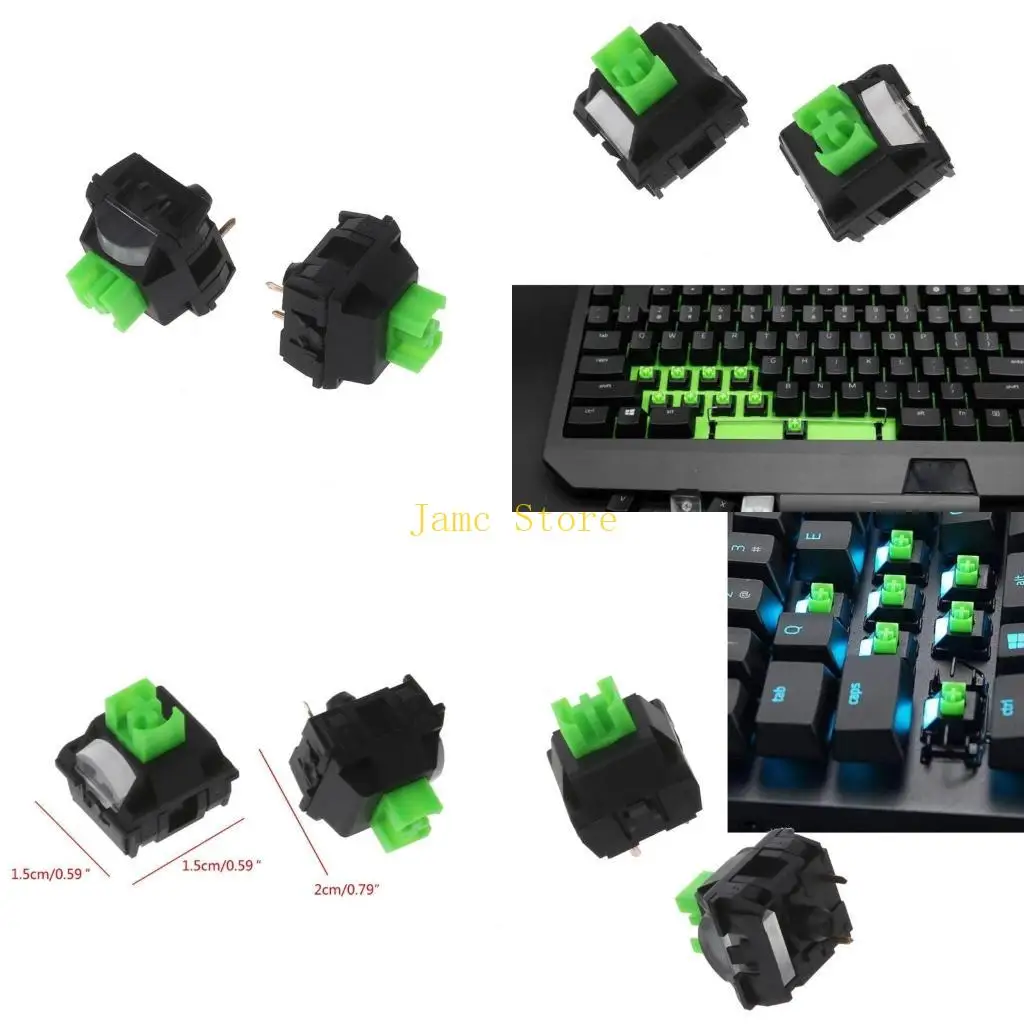LX0B Mechanical Keyboard RGB Green Switches Shaft for Blackwidow Gaming Keyboards 4Pieces/Set
LX0B Mechanical Keyboard RGB Green Switches Shaft for Blackwidow Gaming Keyboards 4Pieces/Set