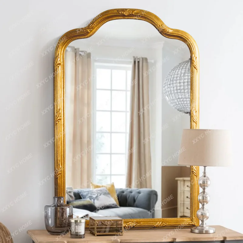 L concave and convex mirror full body dressing mirror special-shaped retro carved home use
L concave and convex mirror full body dressing mirror special-shaped retro carved home use