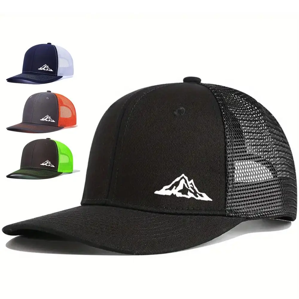 Fashion Mountain Range Embroidery Baseball Cap Adjustable Hip-hop Net Caps Sunscreen Hats For Man Women
Fashion Mountain Range Embroidery Baseball Cap Adjustable Hip-hop Net Caps Sunscreen Hats For Man Women