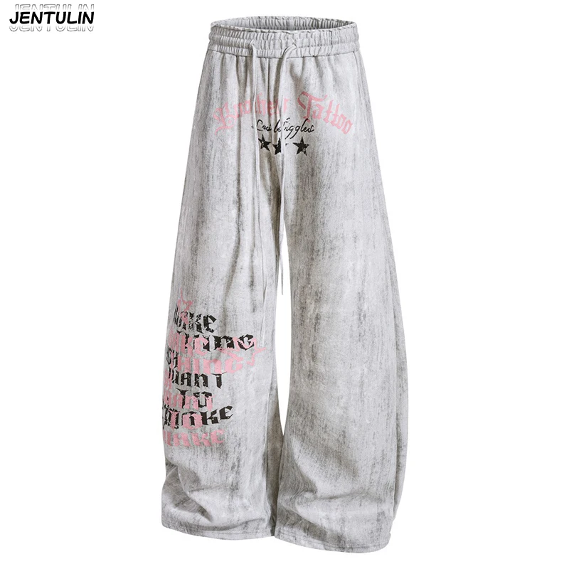Post Apocalyptic Style Tie Dye Distressed Wide Leg Pant For Men Punk Retro Design With Niche Letter Prints Floor Length Trousers
Post Apocalyptic Style Tie Dye Distressed Wide Leg Pant For Men Punk Retro Design With Niche Letter Prints Floor Length Trousers