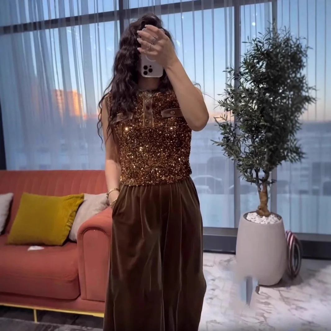 2026 Autumn Turkish Solid Color Two-piece Set, Elegant And Stylish Long Dress Robe Abaya Ramadan Dubai Luxury Islam Elegant
2026 Autumn Turkish Solid Color Two-piece Set, Elegant And Stylish Long Dress Robe Abaya Ramadan Dubai Luxury Islam Elegant