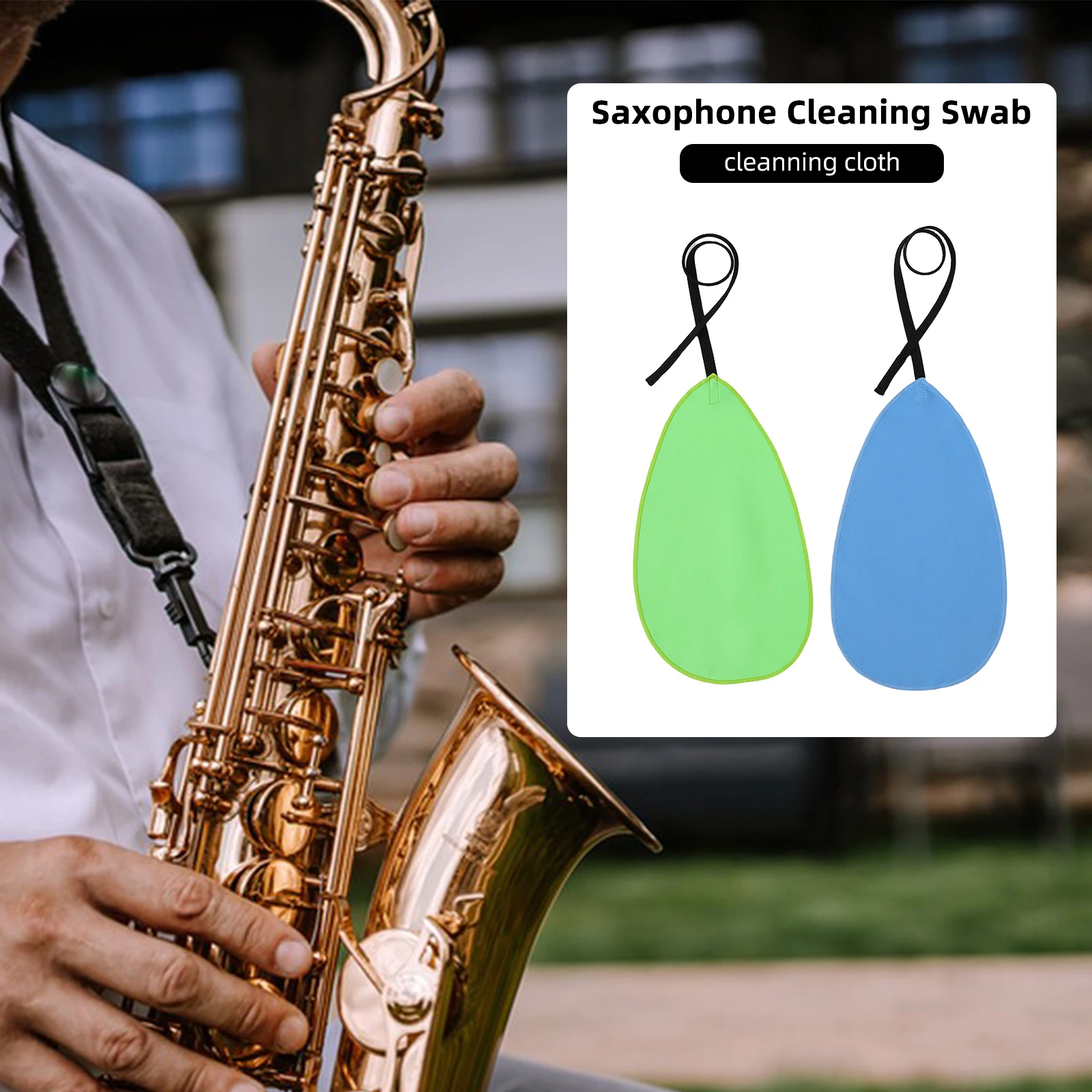 2Pcs Musical Instrument Cleaning Cloth Soft Absorbent for Sax Clarinet Flute Piccolo Inside Tube Cleaning Tool
2Pcs Musical Instrument Cleaning Cloth Soft Absorbent for Sax Clarinet Flute Piccolo Inside Tube Cleaning Tool