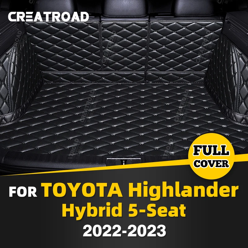 Автомобильный коврик для багажника с полным покрытием для Toyota Highlander 5-Seat 2022 2023, автомобильный коврик для багажника, аксессуары для защиты интерьера
Автомобильный коврик для багажника с полным покрытием для Toyota Highlander 5-Seat 2022 2023, автомобильный коврик для багажника, аксессуары для защиты интерьера