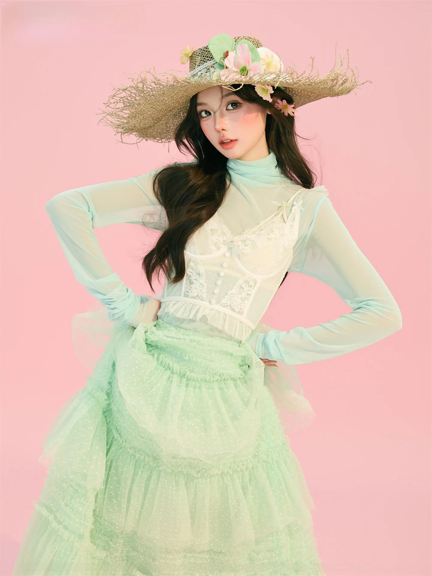 Strobe Studio New Spring Theme Korean Gentle Magazine Style Small Portrait Personal Art Photo Stage Costume Photography
Strobe Studio New Spring Theme Korean Gentle Magazine Style Small Portrait Personal Art Photo Stage Costume Photography