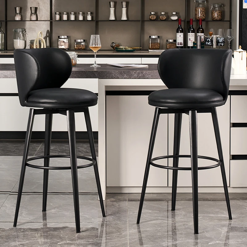 Patio Black Bar Chairs Round Backyard Metal Reception Bar Chairs Quality Modern taburetes para barra de cocina Luxury Furniture
Patio Black Bar Chairs Round Backyard Metal Reception Bar Chairs Quality Modern taburetes para barra de cocina Luxury Furniture