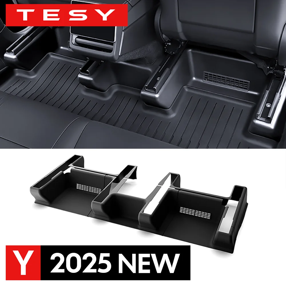 For Tesla New Model Y Juniper 2025 Launch TPE Underseat Protector Center Console Side and 2nd Row Kick Cover Air Vent
For Tesla New Model Y Juniper 2025 Launch TPE Underseat Protector Center Console Side and 2nd Row Kick Cover Air Vent