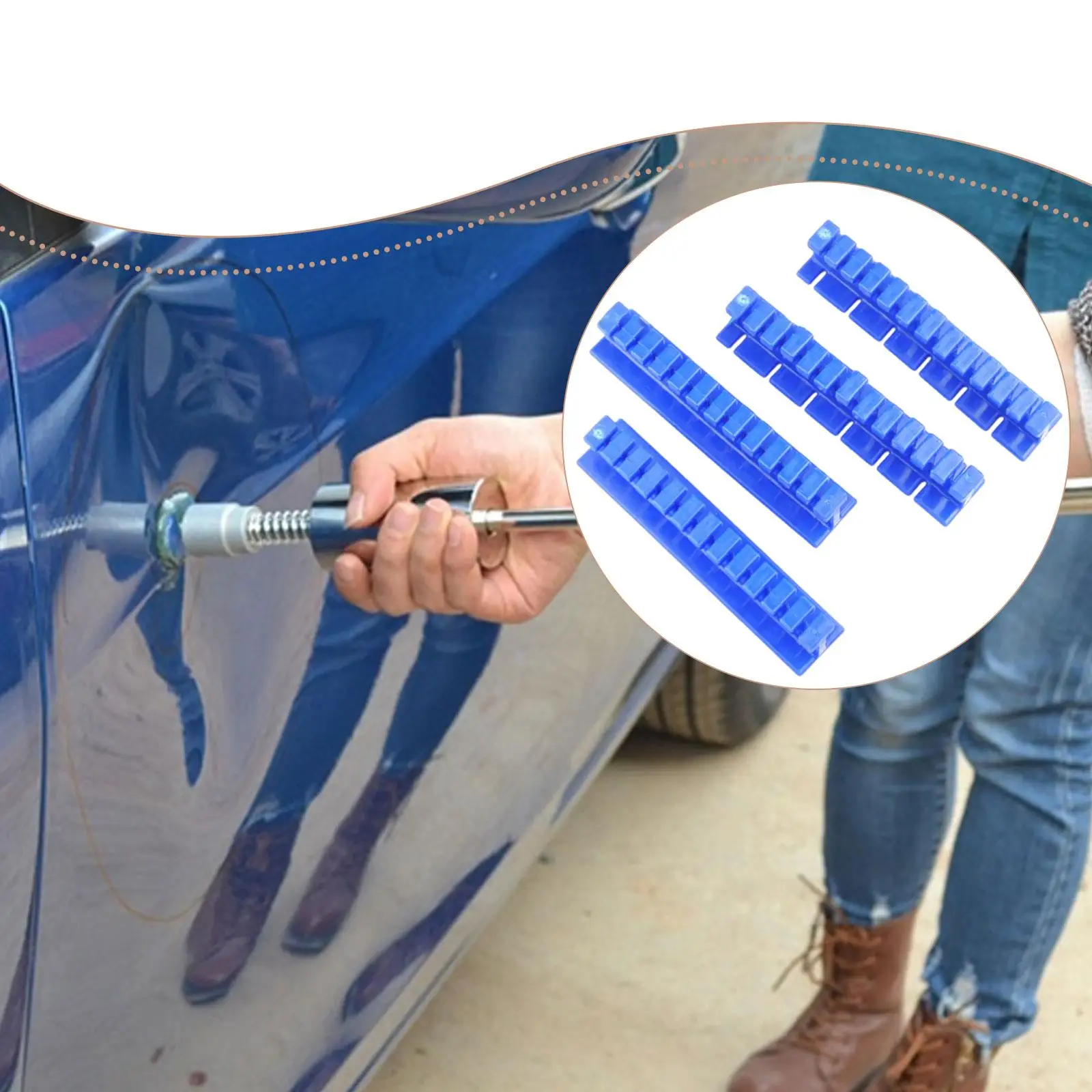 4x безкрасочные вкладки для съемника клея, инструменты для ремонта кузова автомобиля, профессиональные аксессуары 
4x безкрасочные вкладки для съемника клея, инструменты для ремонта кузова автомобиля, профессиональные аксессуары