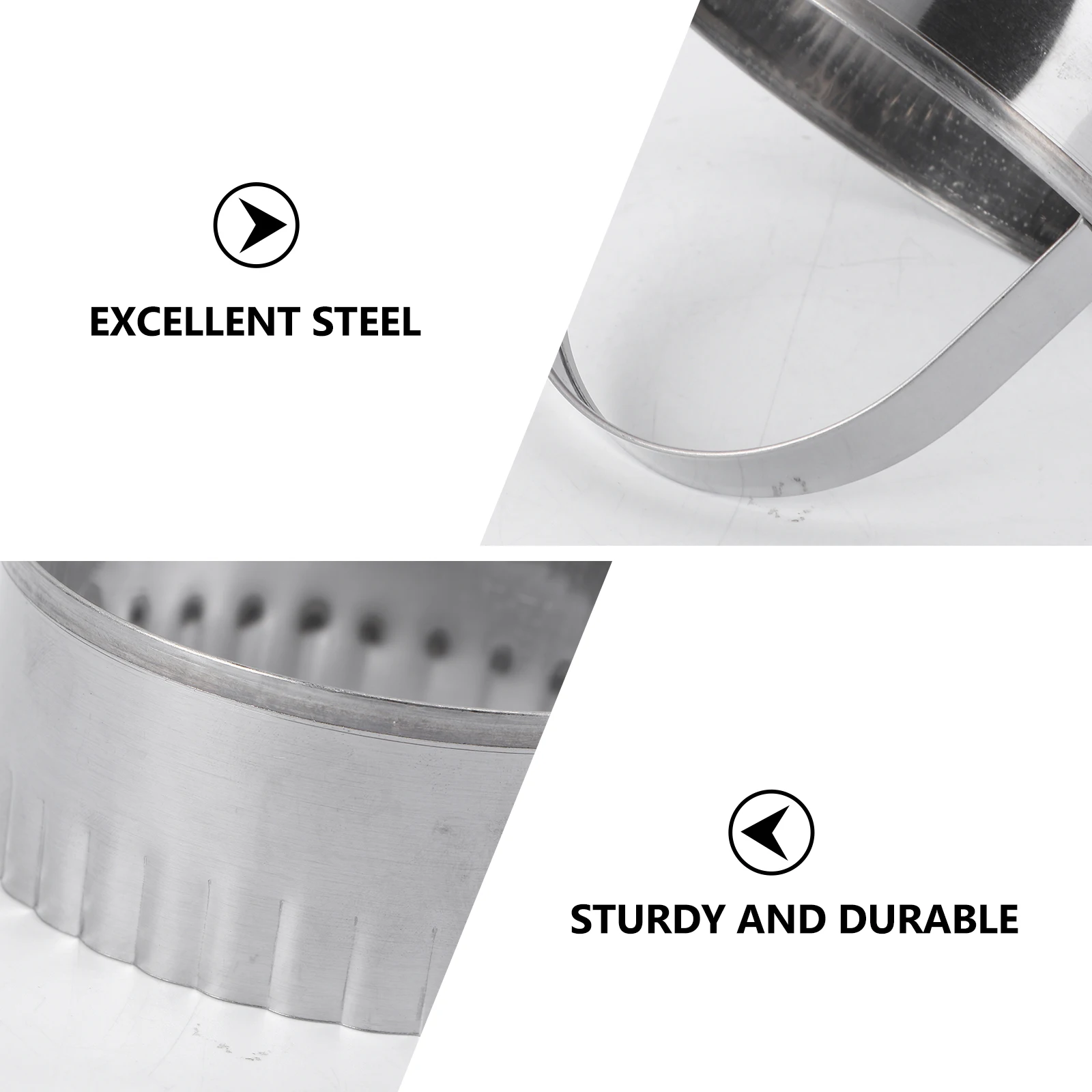 3pcs Biscuit Mold Round Cookie Cutter Stainless Steel Baking Tools Classic Shape Cake Mould Nesting Design Easy Storage 
3pcs Biscuit Mold Round Cookie Cutter Stainless Steel Baking Tools Classic Shape Cake Mould Nesting Design Easy Storage