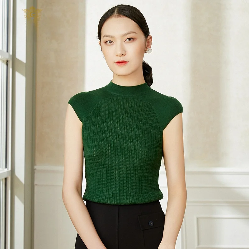 Gowani Ice Silk Thin ort Sve Knitted Top round Ne Summer Commute Sle Regular Fit Single Piece Pure Color Women's Fas...
Gowani Ice Silk Thin ort Sve Knitted Top round Ne Summer Commute Sle Regular Fit Single Piece Pure Color Women's Fas...