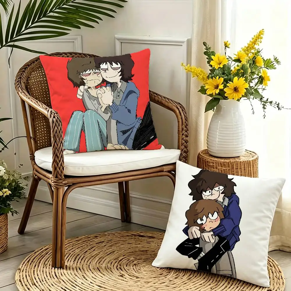 onewheatmark W-Will and M-Mike Double-sided print Pillow Case Pattern Printed Pillowcase For Living Room Sofa Cushion Cover
onewheatmark W-Will and M-Mike Double-sided print Pillow Case Pattern Printed Pillowcase For Living Room Sofa Cushion Cover