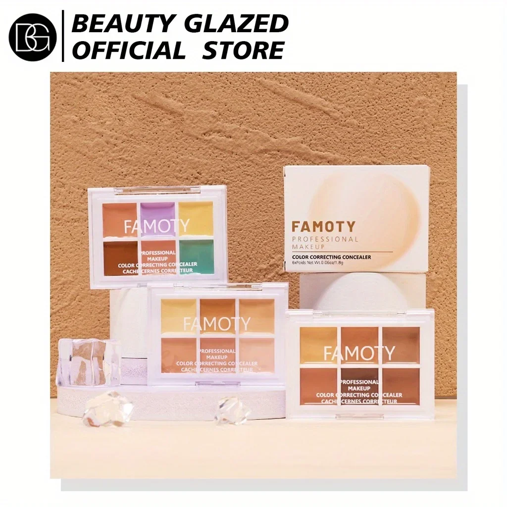 2024 New 6 Colors Full Coverage Concealer Palette Multicolor High Cover waterproof Long-lasting Natural Concealer Face Makeup
2024 New 6 Colors Full Coverage Concealer Palette Multicolor High Cover waterproof Long-lasting Natural Concealer Face Makeup