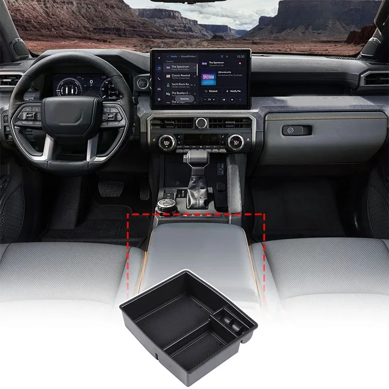 For Toyota Tacoma 2024+ ABS black car center console armrest box storage box mobile phone tray car interior accessories 1Pcs
For Toyota Tacoma 2024+ ABS black car center console armrest box storage box mobile phone tray car interior accessories 1Pcs