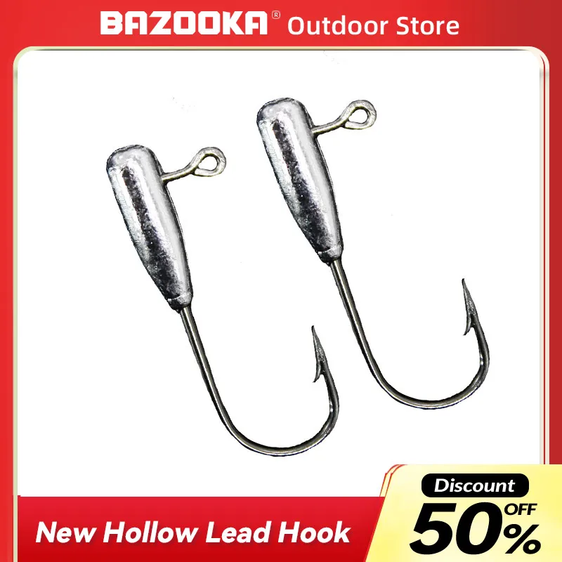 Bazooka-Anti-corrosion Hook Fishing Lure, Artificial Wobblers, Winter Bait, Camping Accessories, Shore Fishing, Far Throw
Bazooka-Anti-corrosion Hook Fishing Lure, Artificial Wobblers, Winter Bait, Camping Accessories, Shore Fishing, Far Throw