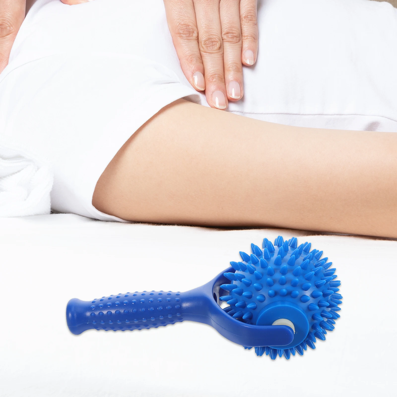 Yoga Massage Stick H held Roller Muscles Relaxation Fitness Ball Spiked Massager PVC Material Longlasting Lightweight
Yoga Massage Stick H held Roller Muscles Relaxation Fitness Ball Spiked Massager PVC Material Longlasting Lightweight