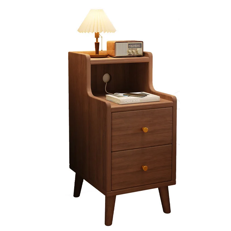 Bedside table Solid wood light luxury high-end bedside table New Chinese ultra-narrow bedside storage
Bedside table Solid wood light luxury high-end bedside table New Chinese ultra-narrow bedside storage