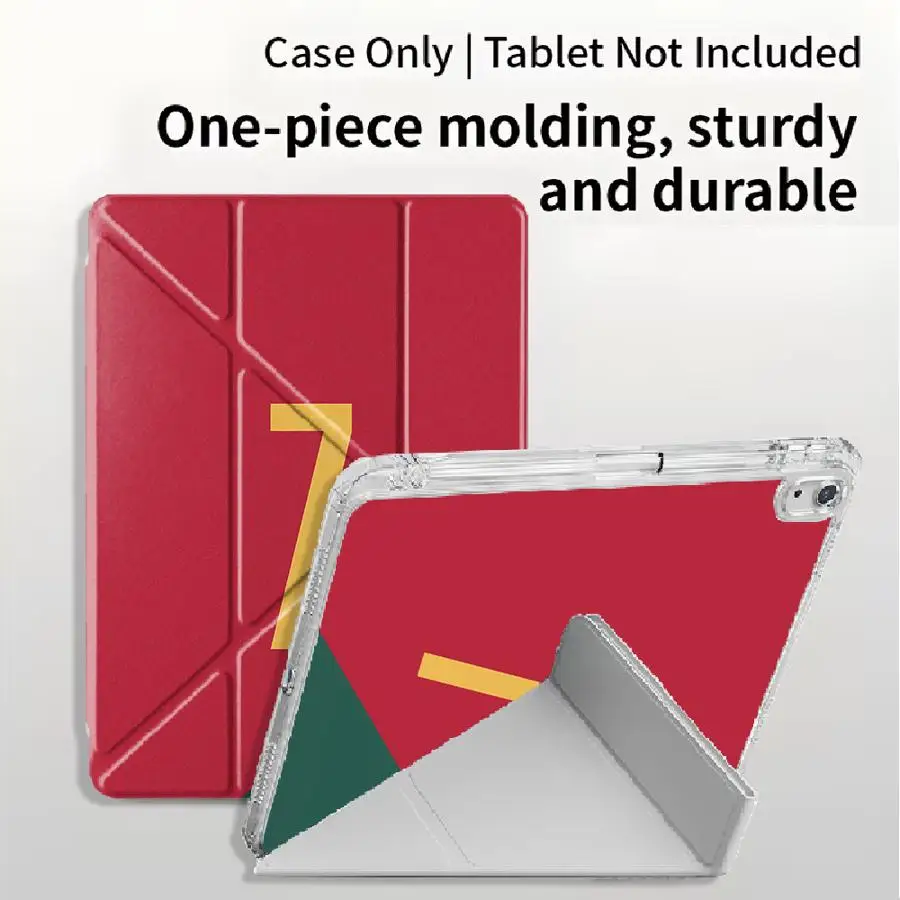 Holder Cover Tablet Case For iPad 11th 10th 9th 8th 7th 12.9inch Mini 6 7 Pro 2025 Air 4 5 M3 M2 M4 11inch Y-Fold Red-Green 7
Holder Cover Tablet Case For iPad 11th 10th 9th 8th 7th 12.9inch Mini 6 7 Pro 2025 Air 4 5 M3 M2 M4 11inch Y-Fold Red-Green 7