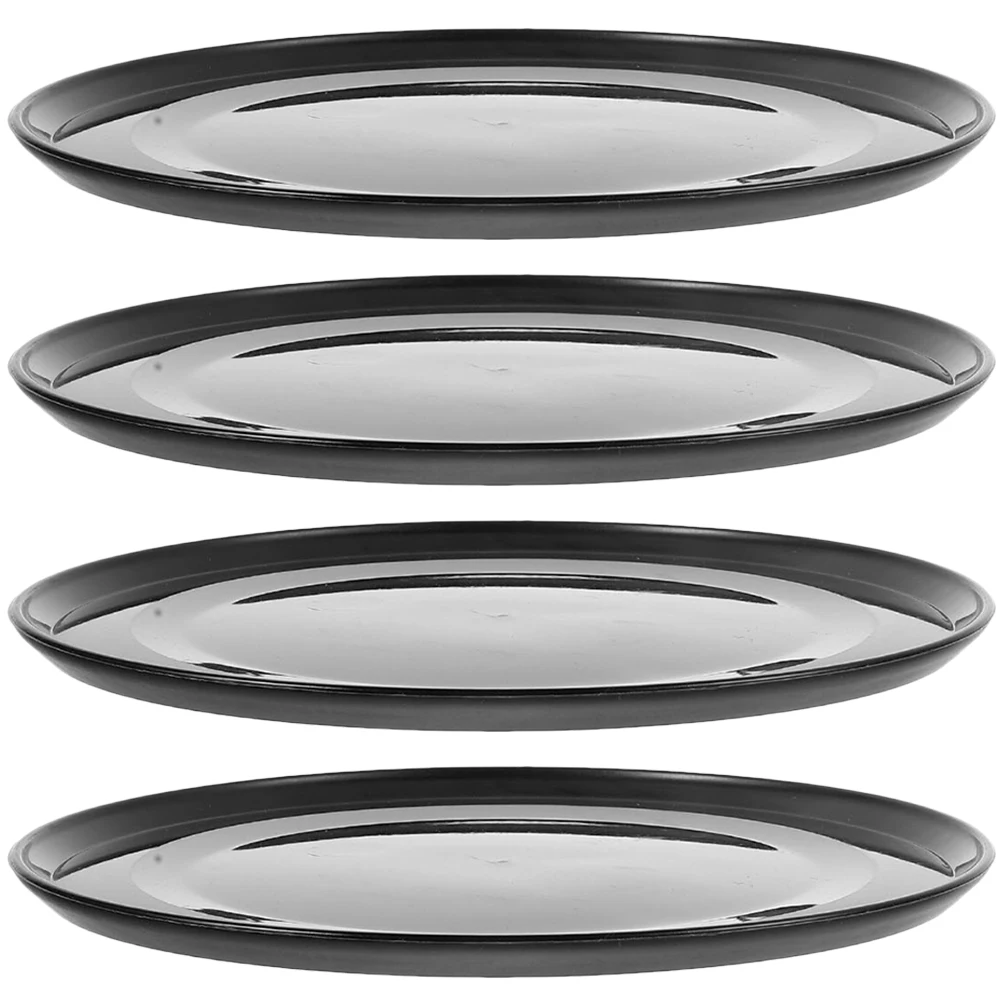 4pcs Black Flower Pot Saucer Drip Tray Plant Drip Tray Round Plastic Plant Trays for Bonsai Water
4pcs Black Flower Pot Saucer Drip Tray Plant Drip Tray Round Plastic Plant Trays for Bonsai Water