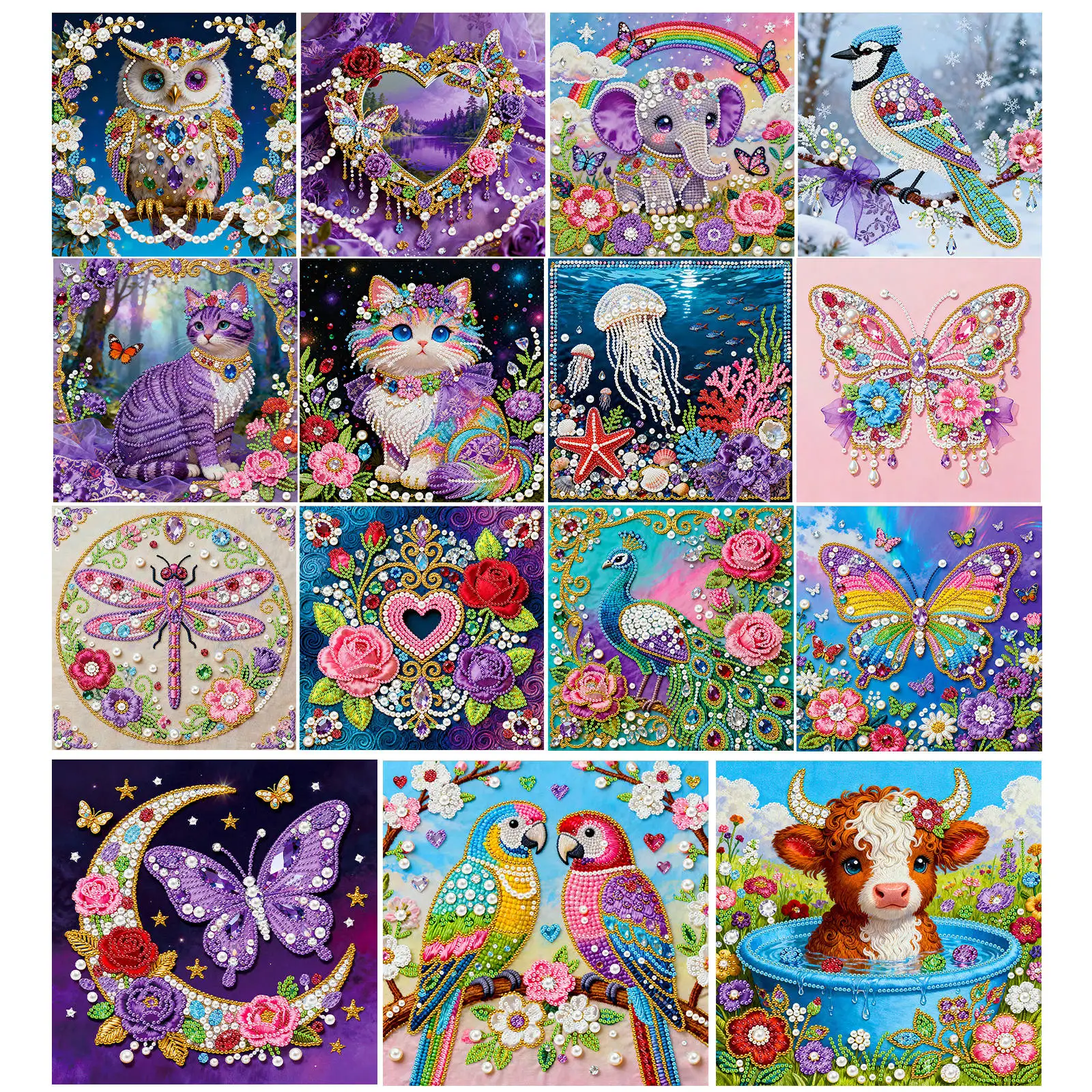 DIY Pearl Painting Kit for Adults/Beginners Gift Home Decor Pearl Painting Art Kits 25x25cm With Frame
DIY Pearl Painting Kit for Adults/Beginners Gift Home Decor Pearl Painting Art Kits 25x25cm With Frame