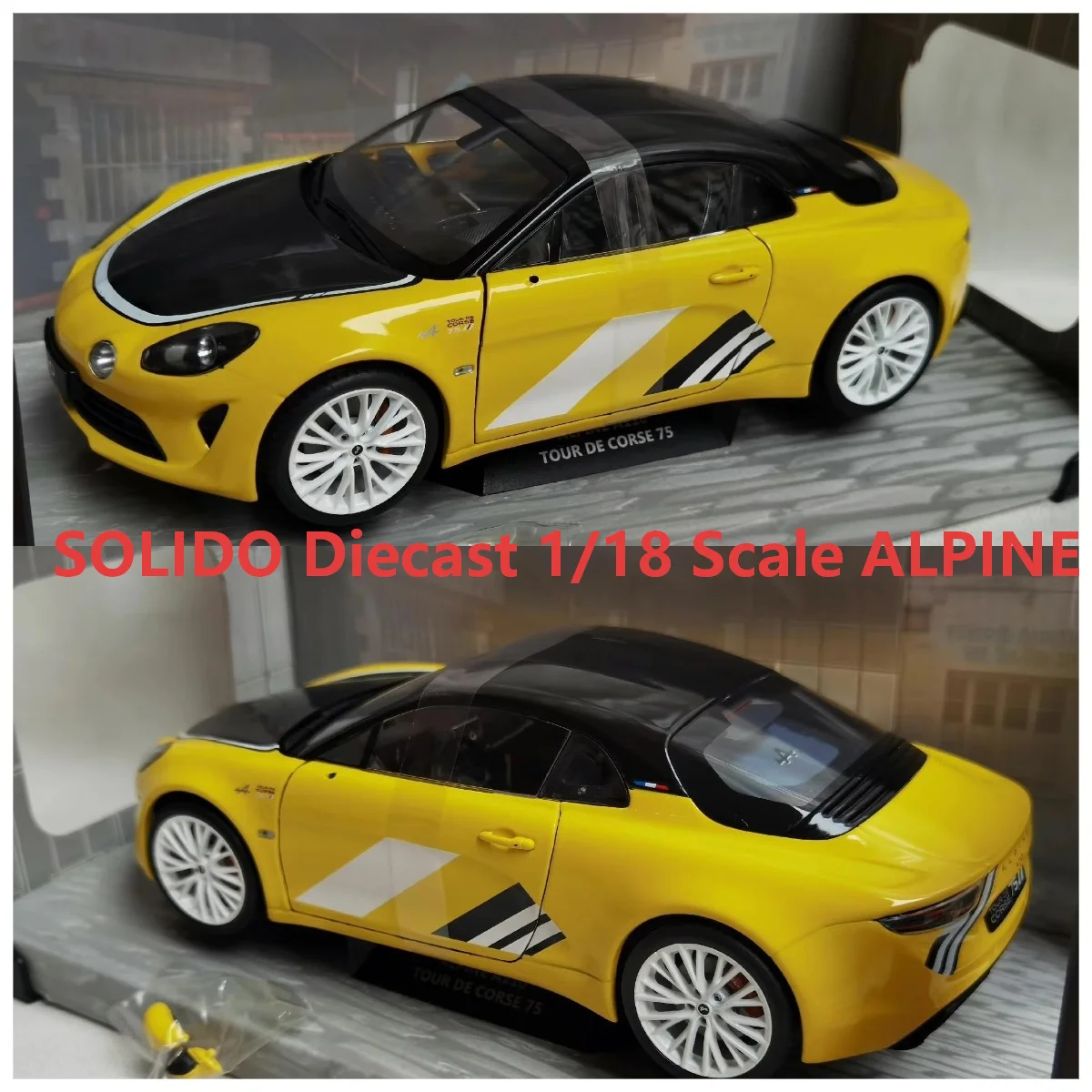 SOLIDO Diecast 1/18 Scale ALPINE A110 2022 O7P4 Alloy Car Model
SOLIDO Diecast 1/18 Scale ALPINE A110 2022 O7P4 Alloy Car Model