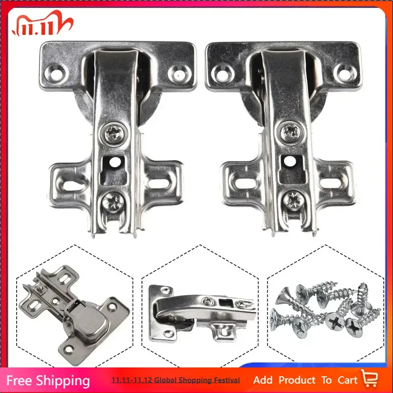 2Pcs Cabinet Hinges Steel Hydraulic Door Hinge Damper Buffer Soft Closing for Kitchen Cupboard Furniture furniture
2Pcs Cabinet Hinges Steel Hydraulic Door Hinge Damper Buffer Soft Closing for Kitchen Cupboard Furniture furniture
