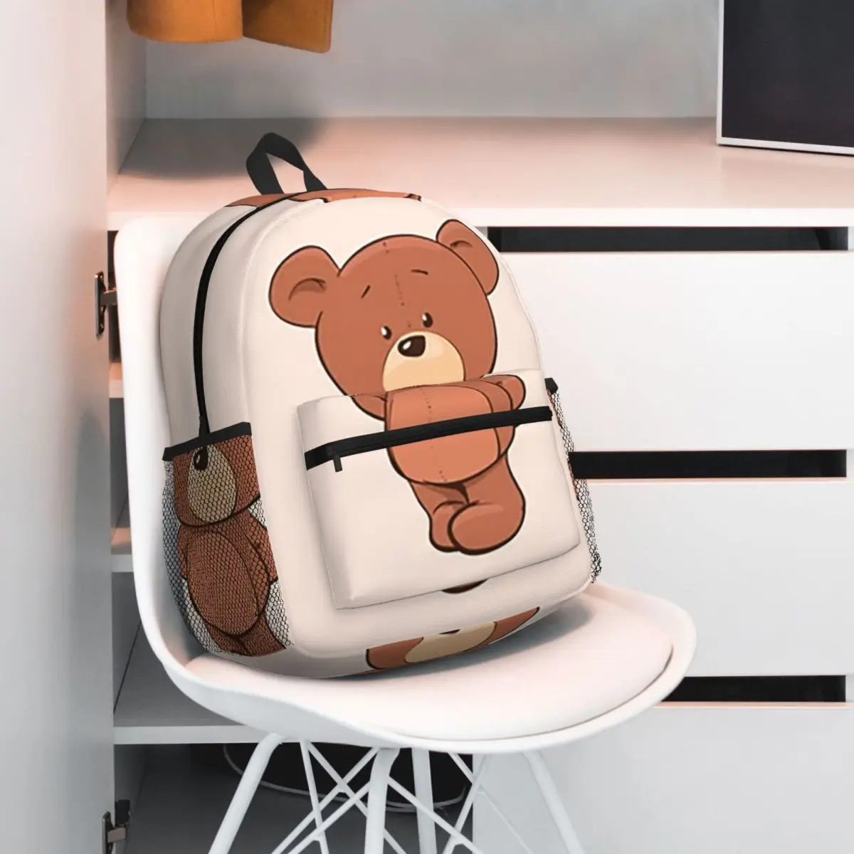 Cartoon Animal Bear Pattern Backpack Student BookBag Kids School Bag Laptop Shoulder Bags for Boys Girls
Cartoon Animal Bear Pattern Backpack Student BookBag Kids School Bag Laptop Shoulder Bags for Boys Girls