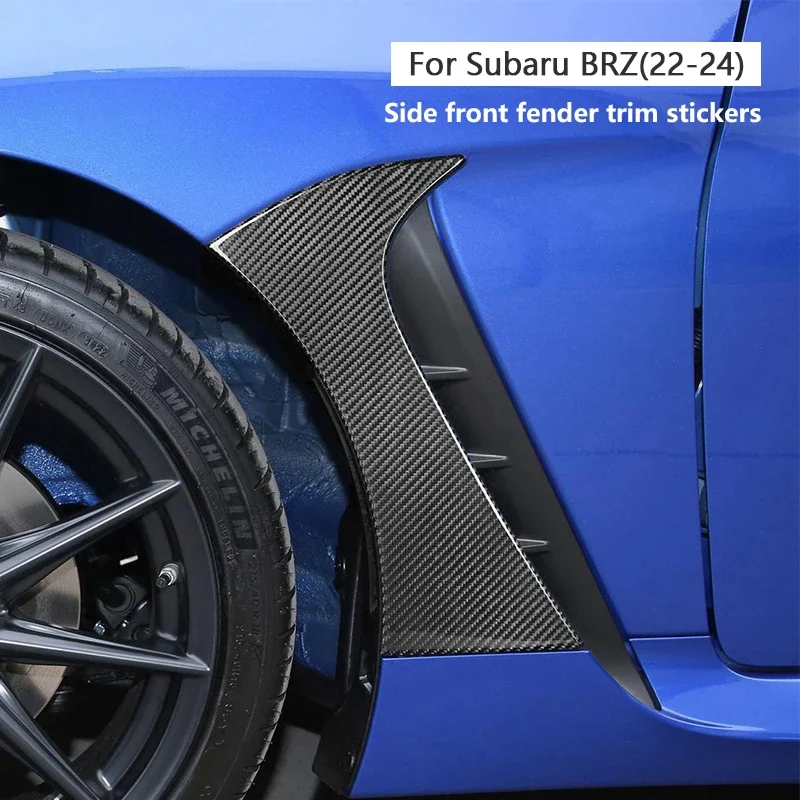 For Subaru BRZ Rael Hard Dry Carbon Fiber Carbon Fiber Accessories Side Front Fender Trim Stickers 2022-2024 Modification
For Subaru BRZ Rael Hard Dry Carbon Fiber Carbon Fiber Accessories Side Front Fender Trim Stickers 2022-2024 Modification