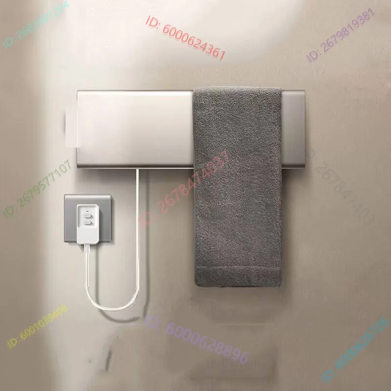 MR 220V 60W electric heating towel rack punch-free household toilet rack smart bathroom heating drying rack
MR 220V 60W electric heating towel rack punch-free household toilet rack smart bathroom heating drying rack