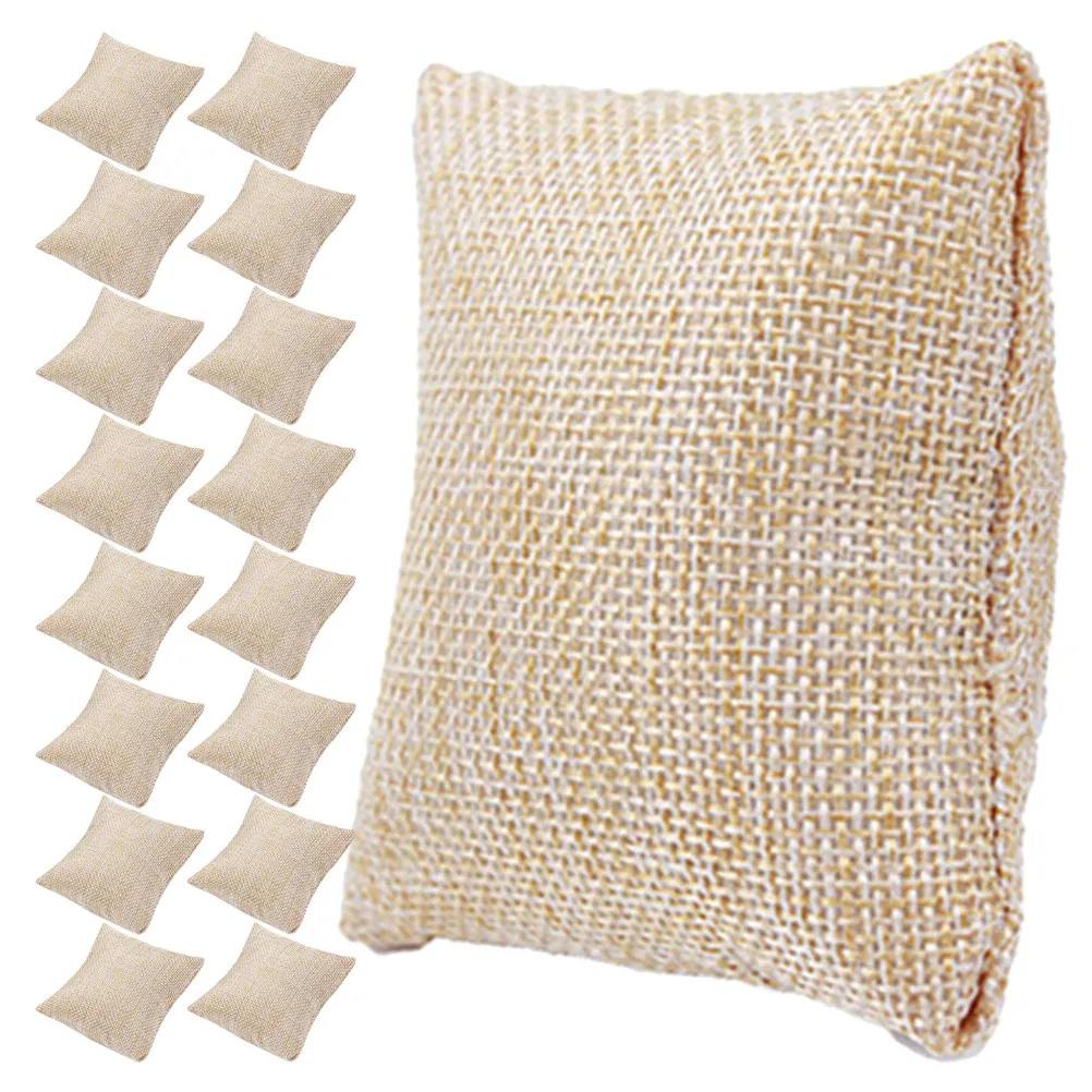 20Pcs Linen Watch Display Cushions Bracelet Pillows for Jewelry Box Small Wrist Watch Pillows Retail Display Jewelry Storage
20Pcs Linen Watch Display Cushions Bracelet Pillows for Jewelry Box Small Wrist Watch Pillows Retail Display Jewelry Storage