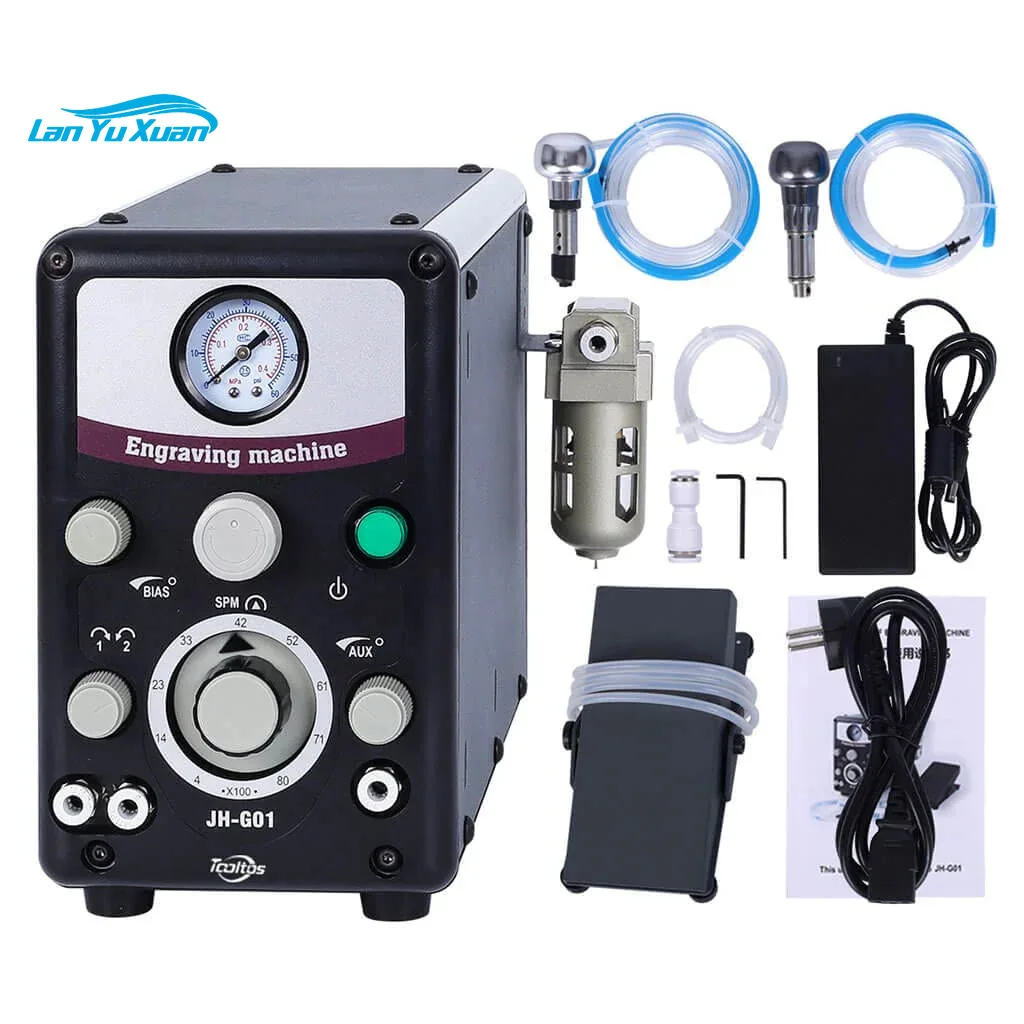 Portable Bracelet Ring Stone Carving Setting Tools Double Handle G8 Quick Setup Pneumatic Engraver Engraving Machine for Jewelry 
Portable Bracelet Ring Stone Carving Setting Tools Double Handle G8 Quick Setup Pneumatic Engraver Engraving Machine for Jewelry