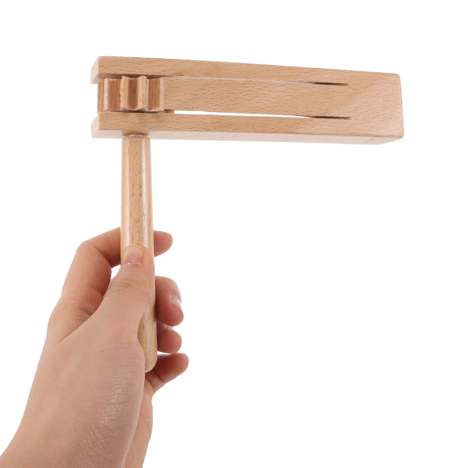 Wooden Handheld Ratchet Castanets Noisemaker For Sports Events Parties School Music Portable Percussion
Wooden Handheld Ratchet Castanets Noisemaker For Sports Events Parties School Music Portable Percussion